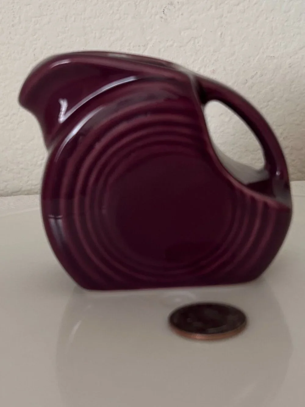Fiesta Purple Mini Disk Pitcher